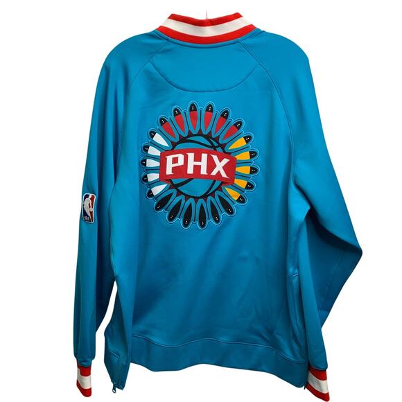 NWOT NBA Phoenix Suns City Edition Showtime Thermaflex Tribal Full Zip Jacket - Picture 1 of 11